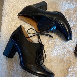 Clarks menswear inspired heeled oxford